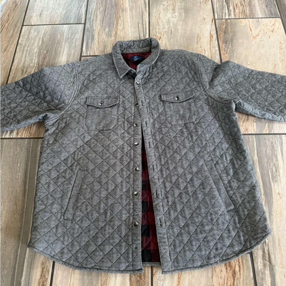 George Gray Quilted Shirt Jacket